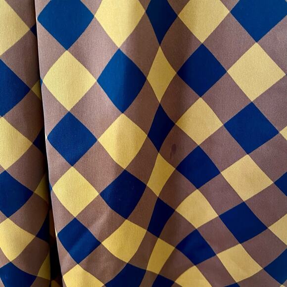 Scotch & Soda Mid Rise Plaid Satin Buffalo Plaid Trousers X-Small Fall Halloween - Picture 9 of 9